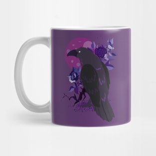 Purple crow Mug